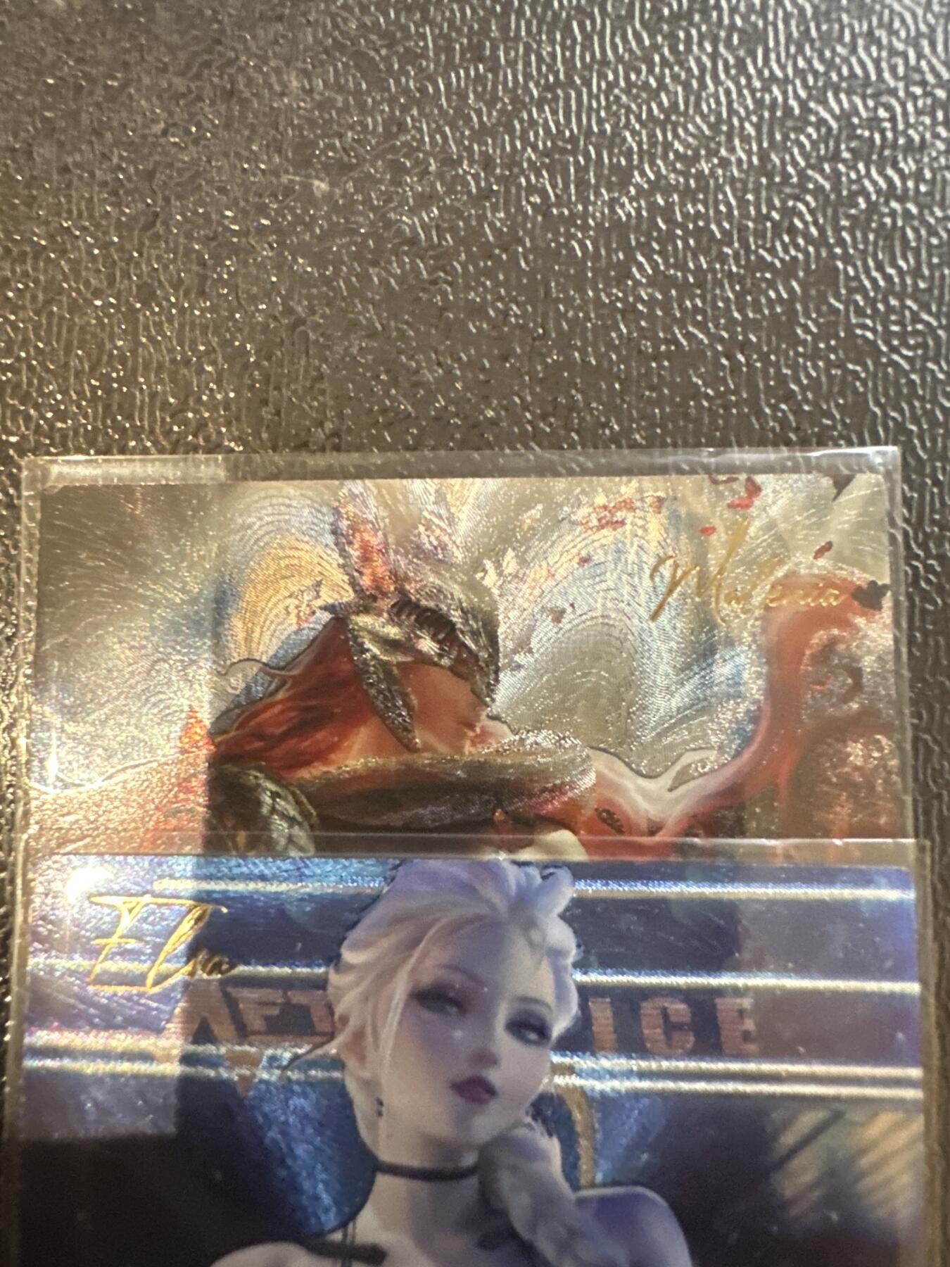 童年记忆卡牌第四期 藏无缺 马莲+艾莎