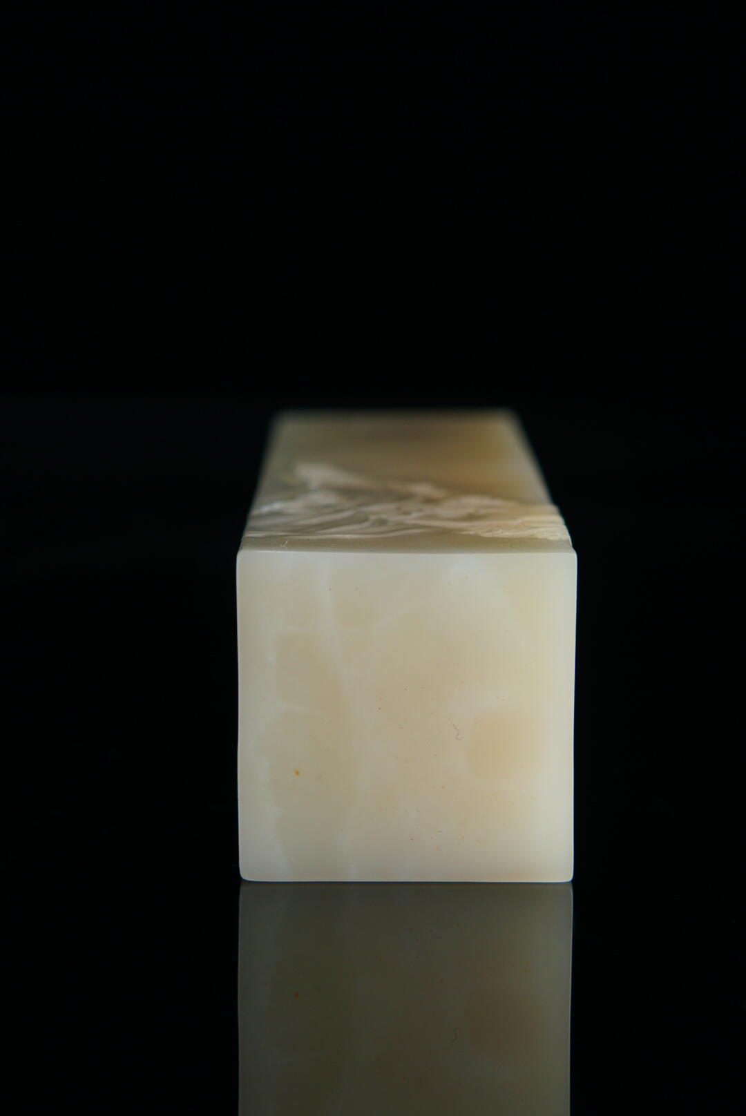 方寸藏珍·寿山田黄印章专场（一） 寿山纹洋石《蔡邕听琴》印章