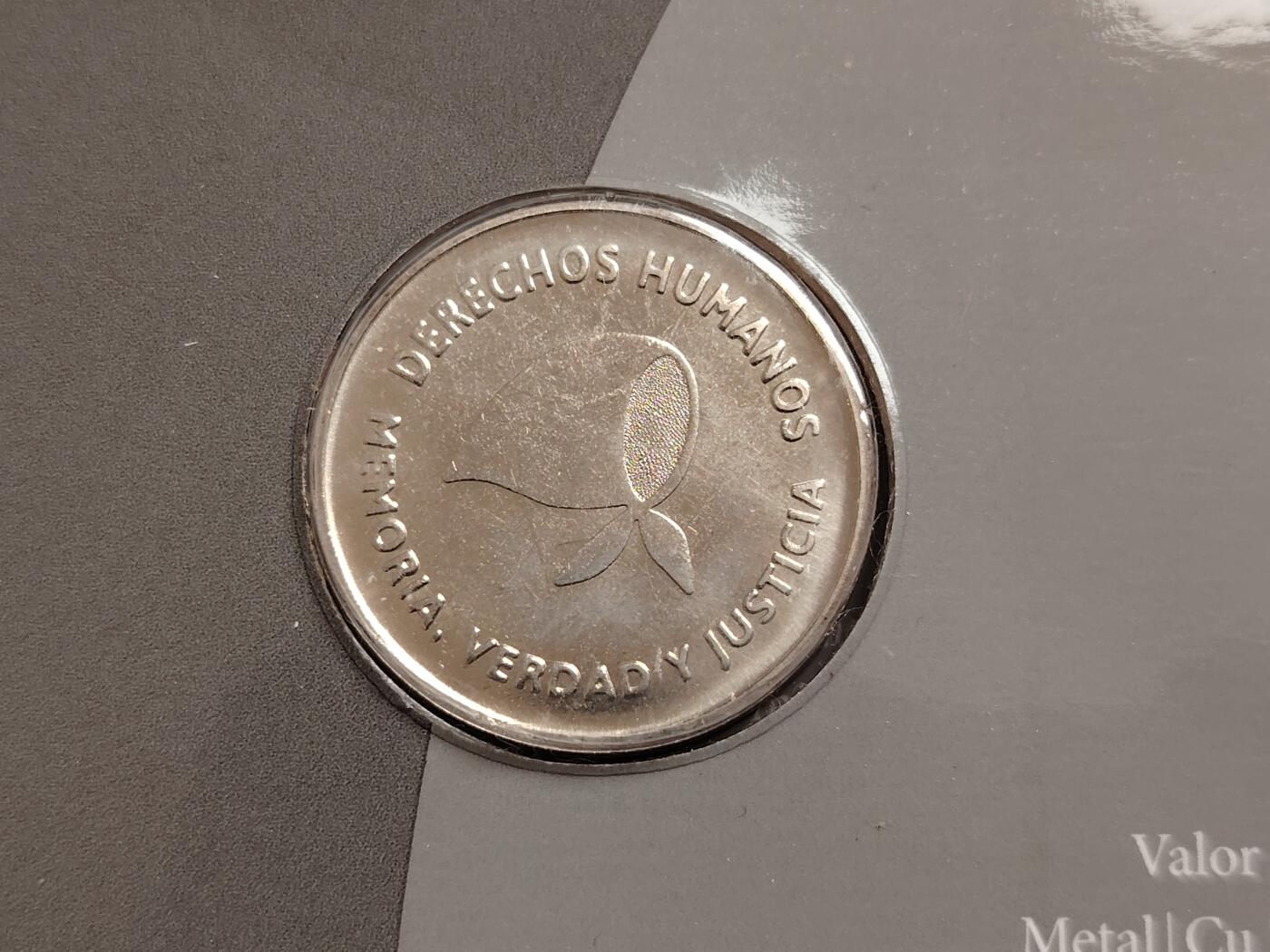 布加迪🐬～世界钱币(上海)🌾第 271 期 /  各国套币和散币 阿根廷🇦🇷 2006年 2比索卡装币 人权纪念