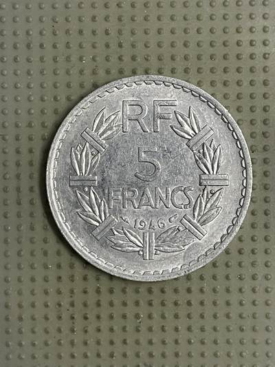2026年第17场各国散币拍卖（总第167场） - 法国1946年5法郎