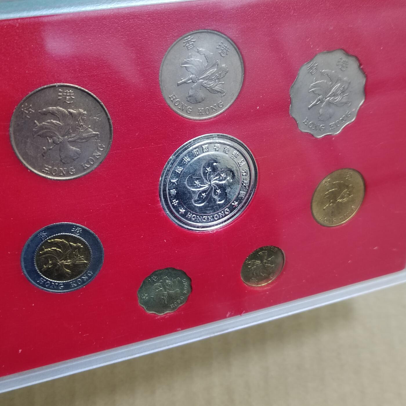 PCAI钱币  22-725  外国硬纸币专场 香港套币