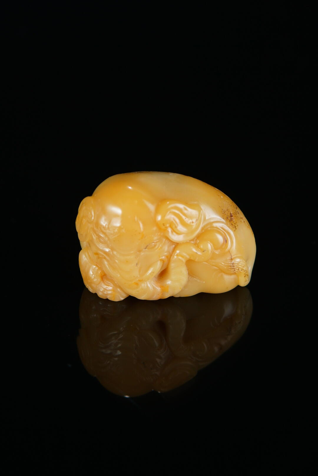 方寸藏珍·寿山田黄印章专场（一） 寿山田黄石《太平有象》摆件