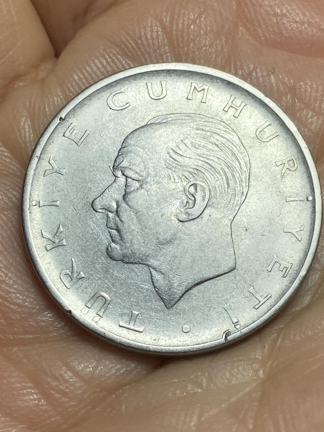 2026年第十三场(总第一百八十二场）外国好品散币场(免佣金) 土耳其🇹🇷1960年1里拉(第五套第二版，8克版)