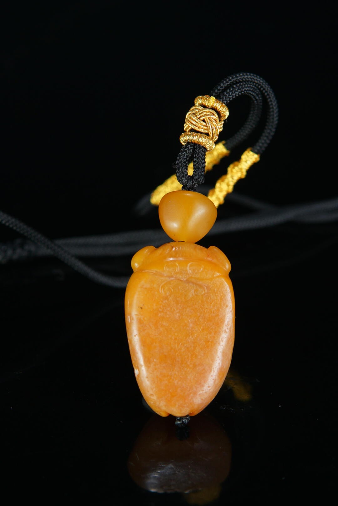 方寸藏珍·寿山田黄印章专场（一） 寿山田黄石《一鸣惊人》挂饰