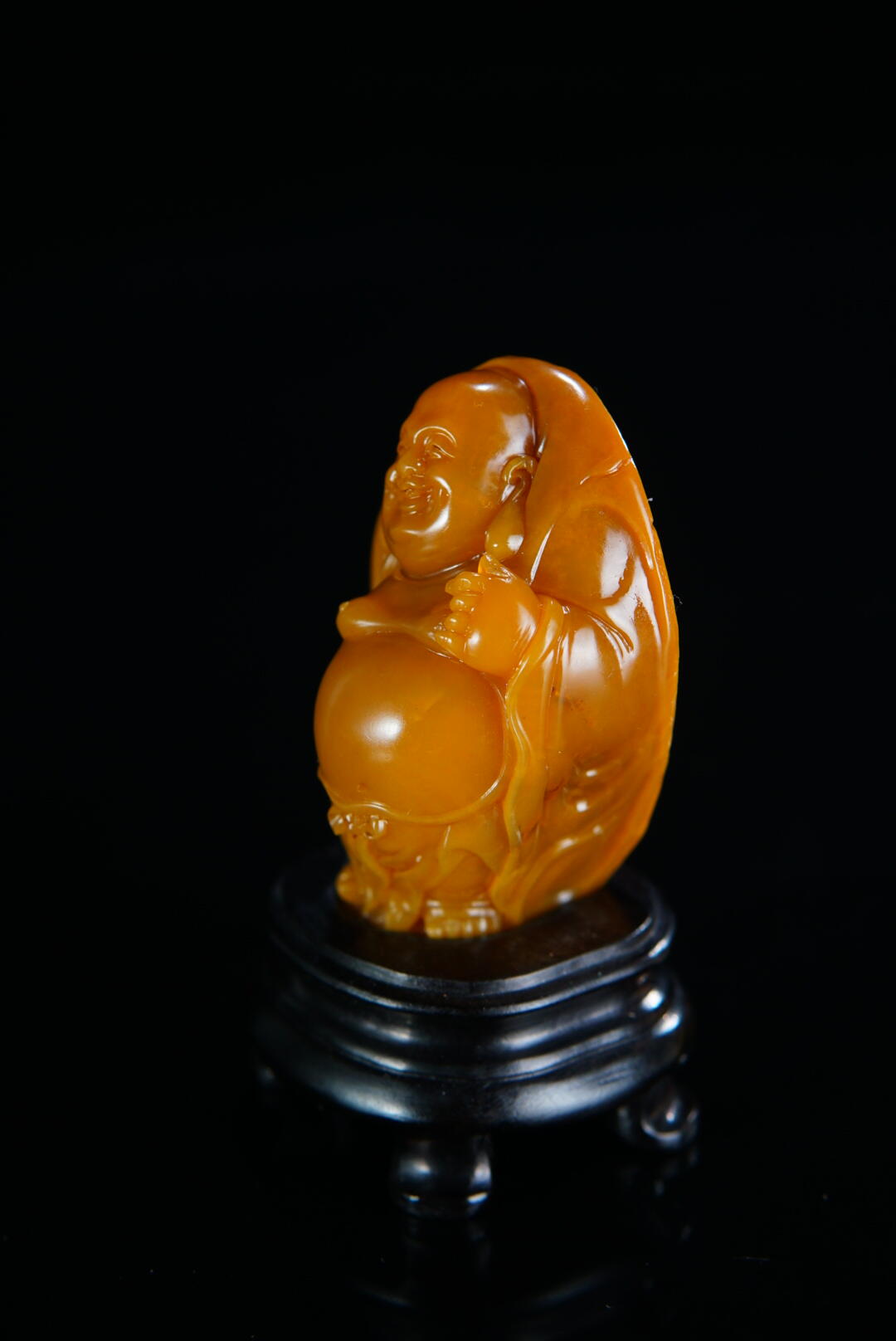 方寸藏珍·寿山田黄印章专场（一） 寿山田黄石《笑佛》摆件