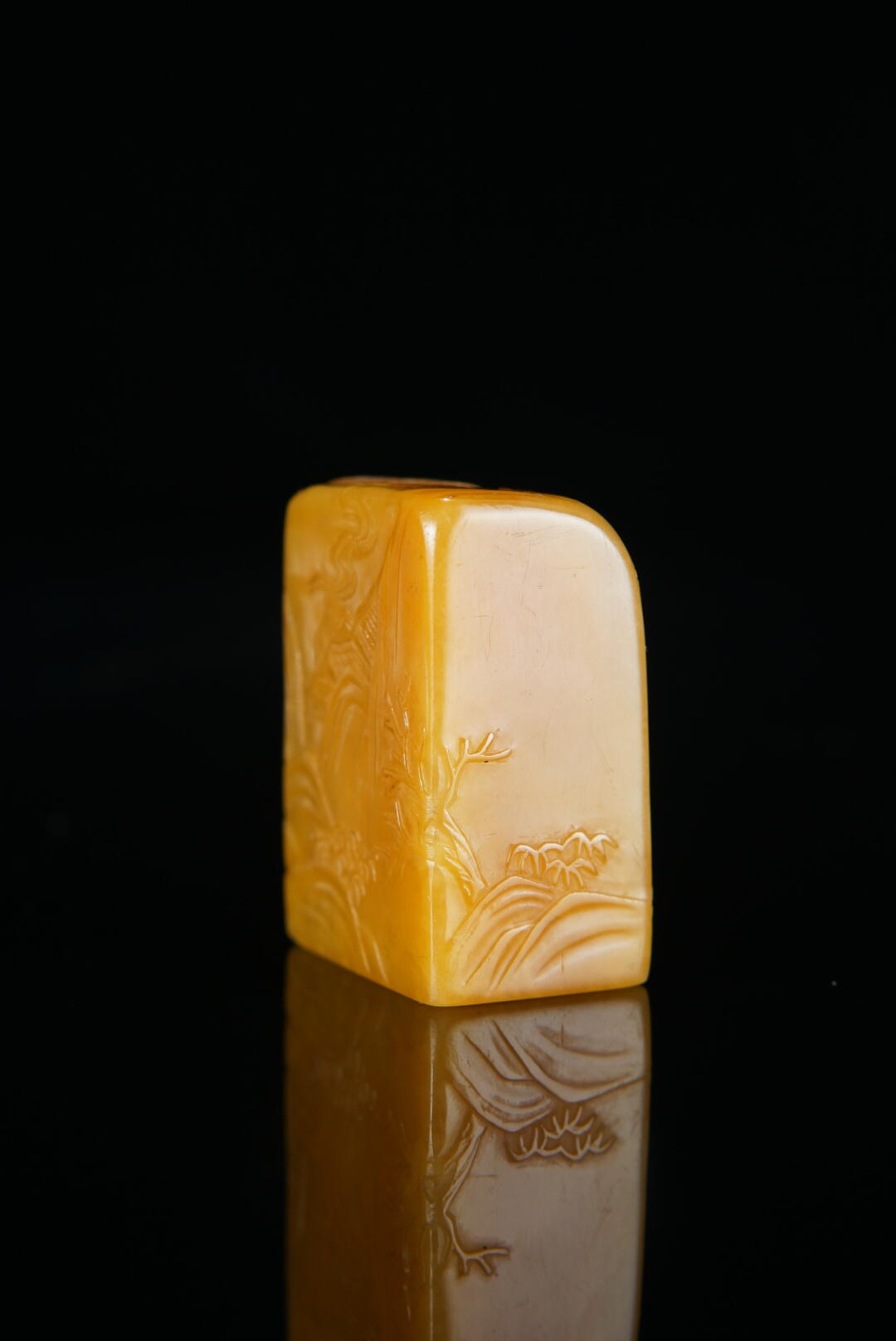 方寸藏珍·寿山田黄印章专场（一） 寿山田黄石《泛舟》印章