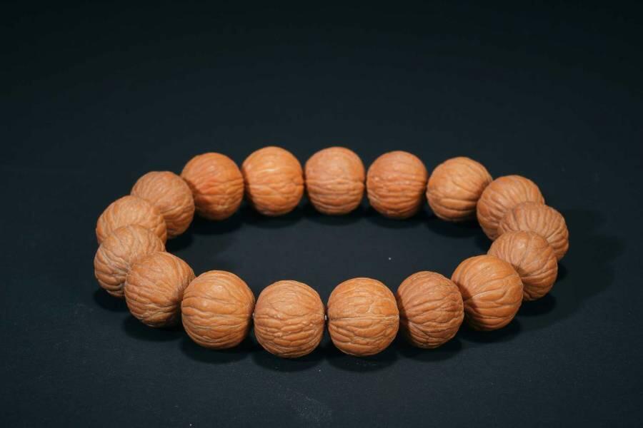 上海都达杂项专场五（全场包邮） 猴头凤羽核桃手串87-285