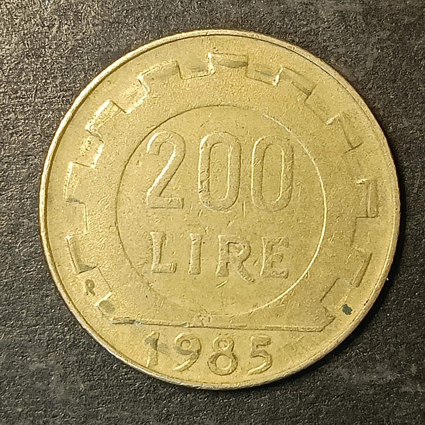 逸泉钱币2026A第五场A各国纸币沙俄散币纪念币系列A702-882 874 意大利200里拉铜币