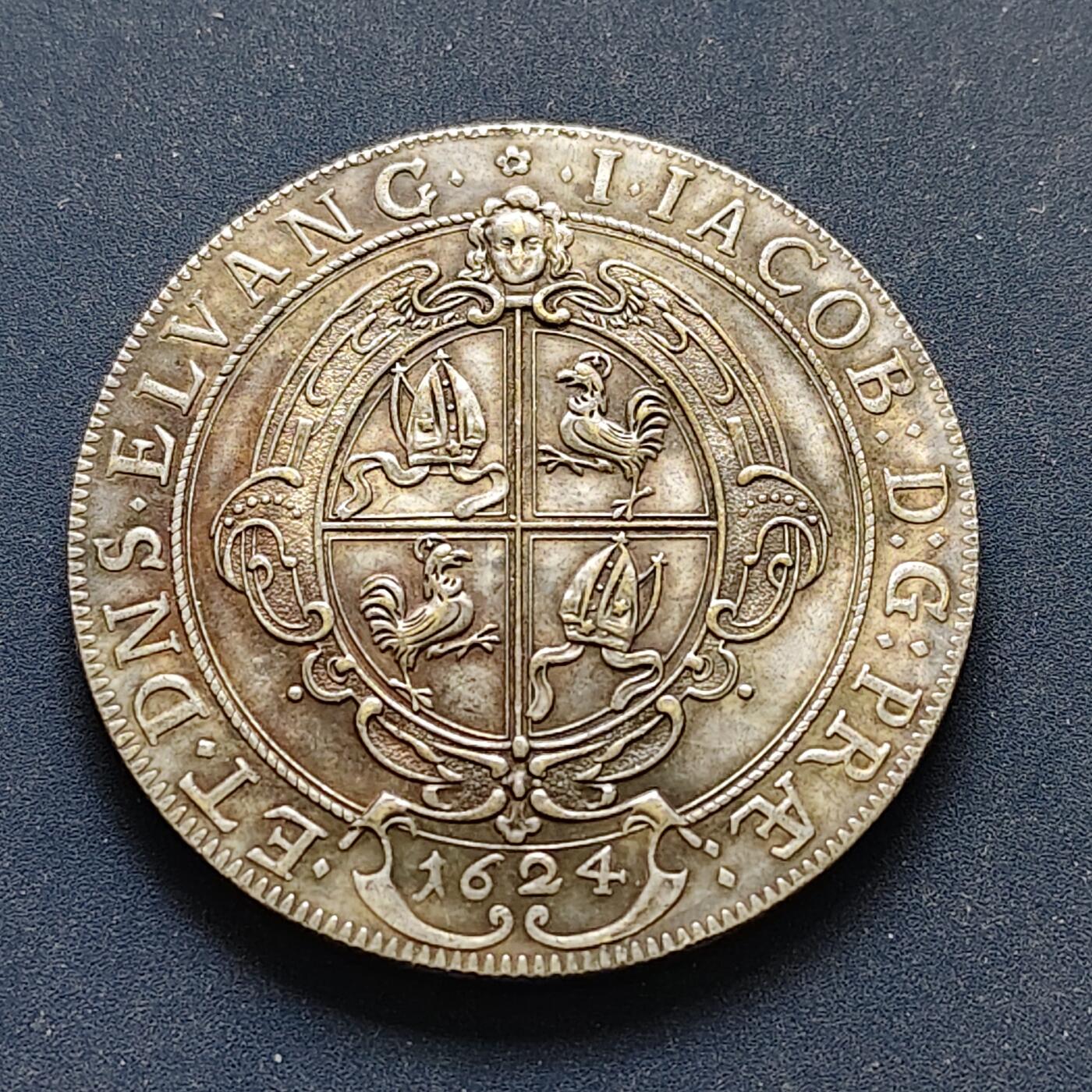 【全场包邮】纯粹捡漏拍496场-持续更新中 【纪念章】仿制神圣罗马帝国哈布斯堡王朝1624年斐迪南二世奥匈双头鹰纪念章