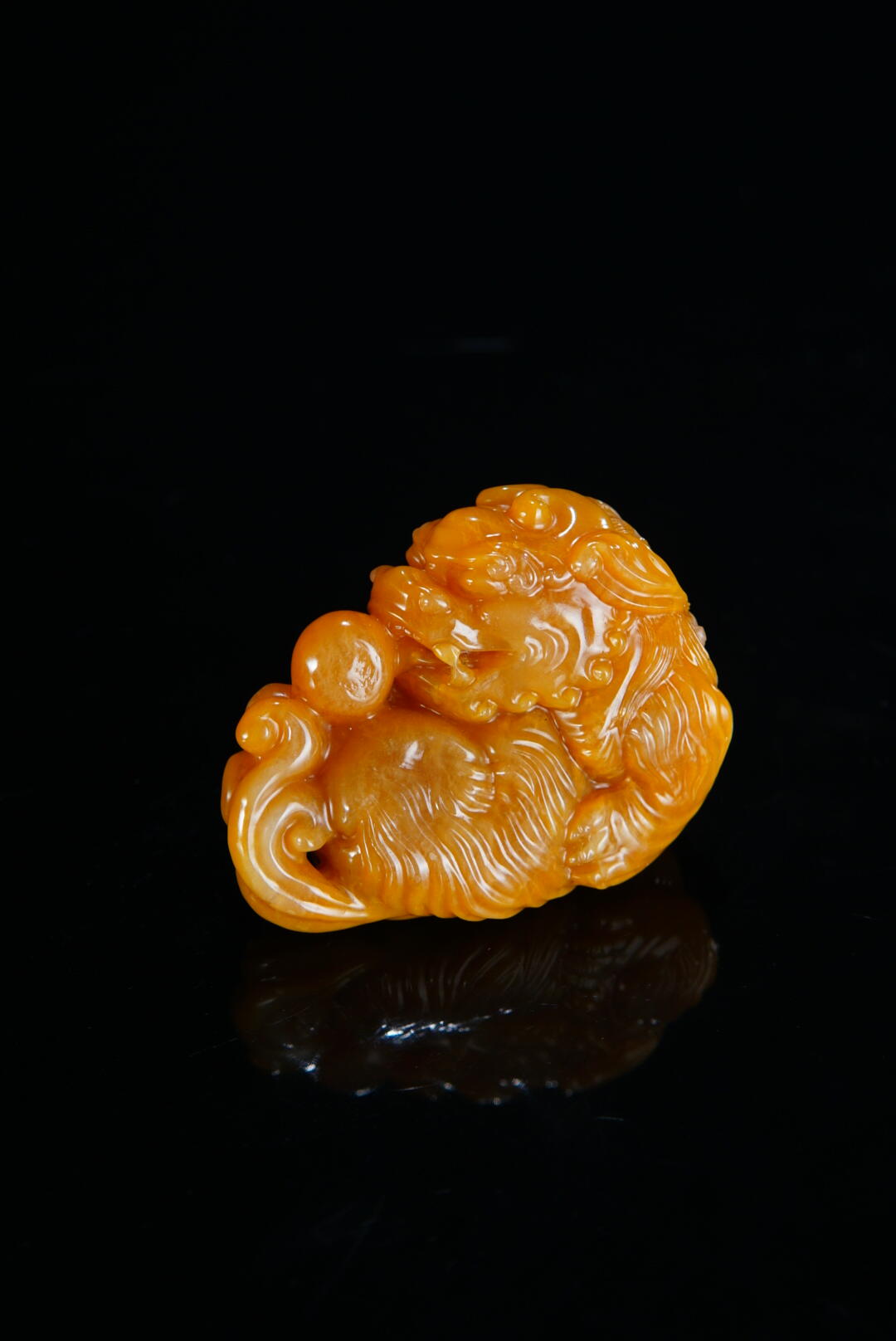 方寸藏珍·寿山田黄印章专场（一） 寿山田黄石《有求必应》把件