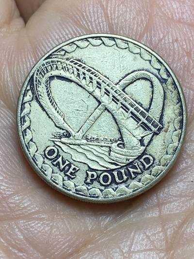 2026年第十三场(总第一百八十二场）外国好品散币场(免佣金) - 英国🇬🇧2007年1英镑(桥系列–盖茨黑德千禧桥流通硬币)