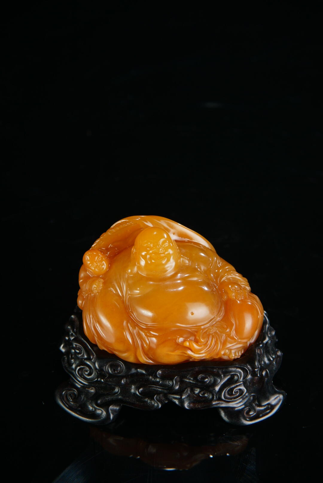 方寸藏珍·寿山田黄印章专场（一） 寿山田黄石《皆大欢喜》摆件