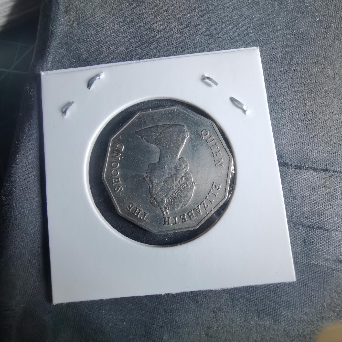 沼泽如烟--第970场 东加勒比1989年一元