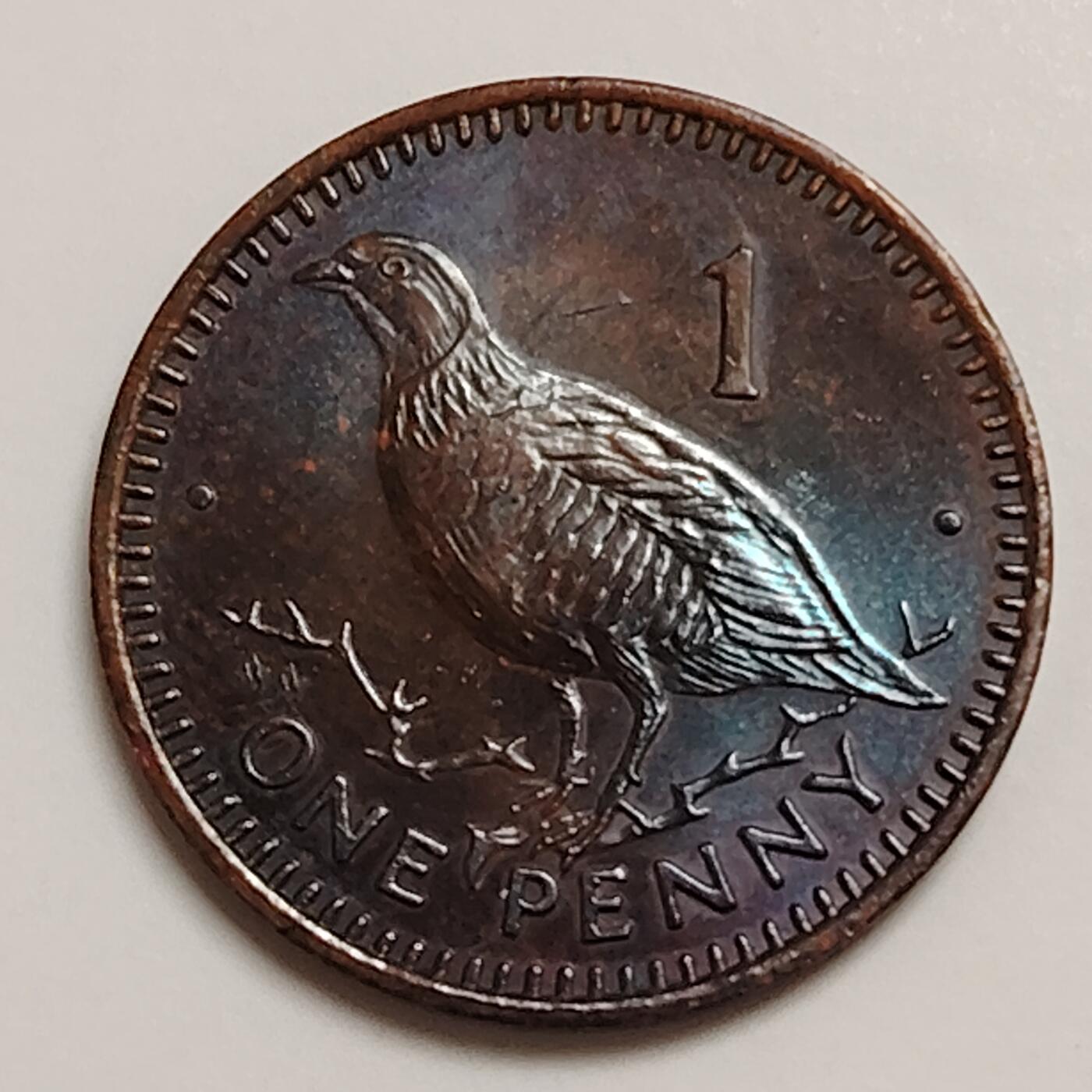 布加迪🐬～世界钱币(上海)🌾第 271 期 /  各国套币和散币 直布罗陀🇬🇮 1988年 1分