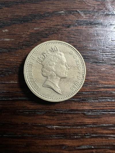 蒂克钱币- 第56场 外国散币免佣金限时拍 - 英国 1英镑硬币