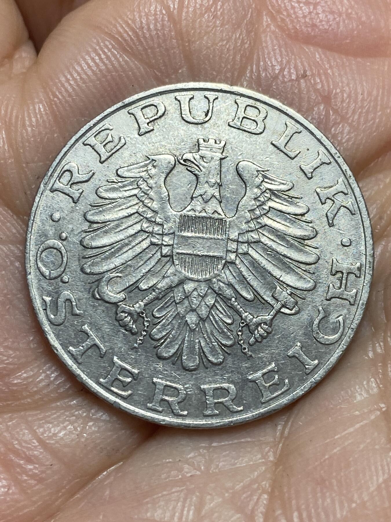 2026年第十三场(总第一百八十二场）外国好品散币场(免佣金) 奥地利🇦🇹1975年10先令(二战后共和国时期第二版)