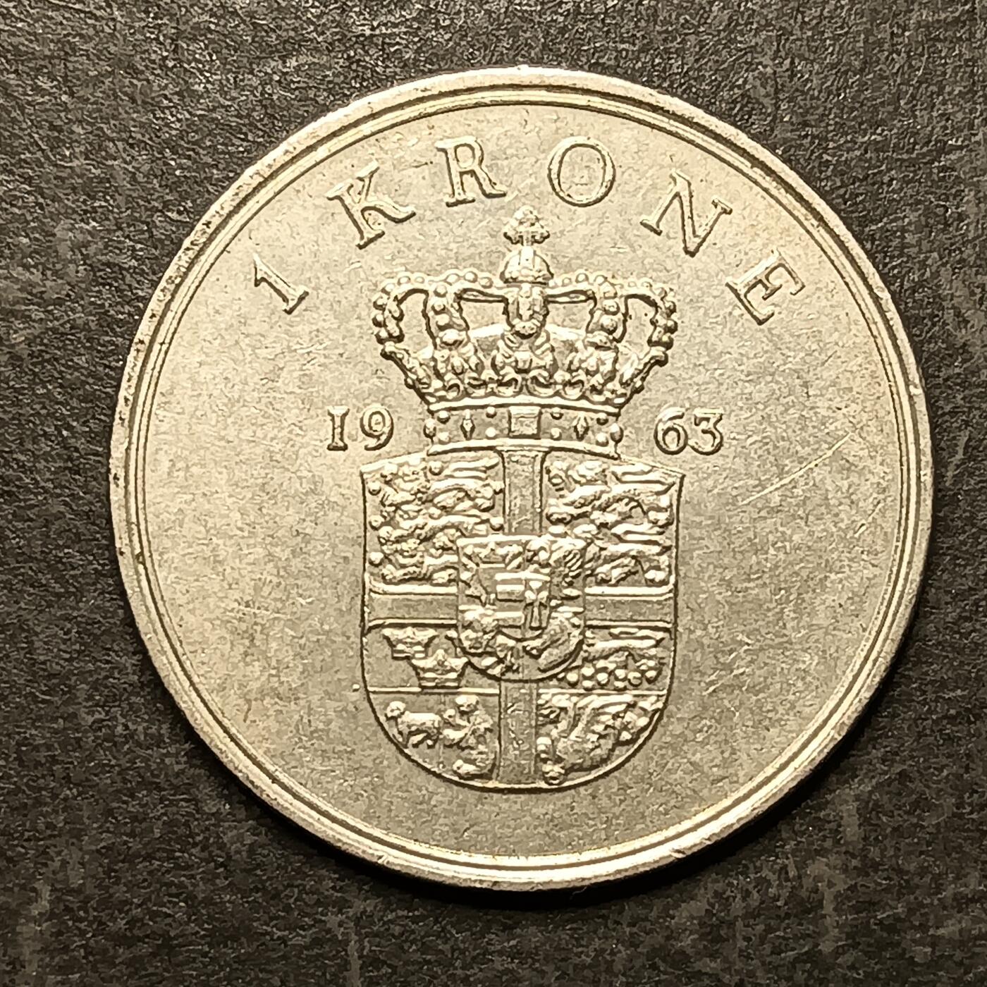 逸泉钱币2026A第五场A各国纸币沙俄散币纪念币系列A702-882 820 丹麦1克郎硬币