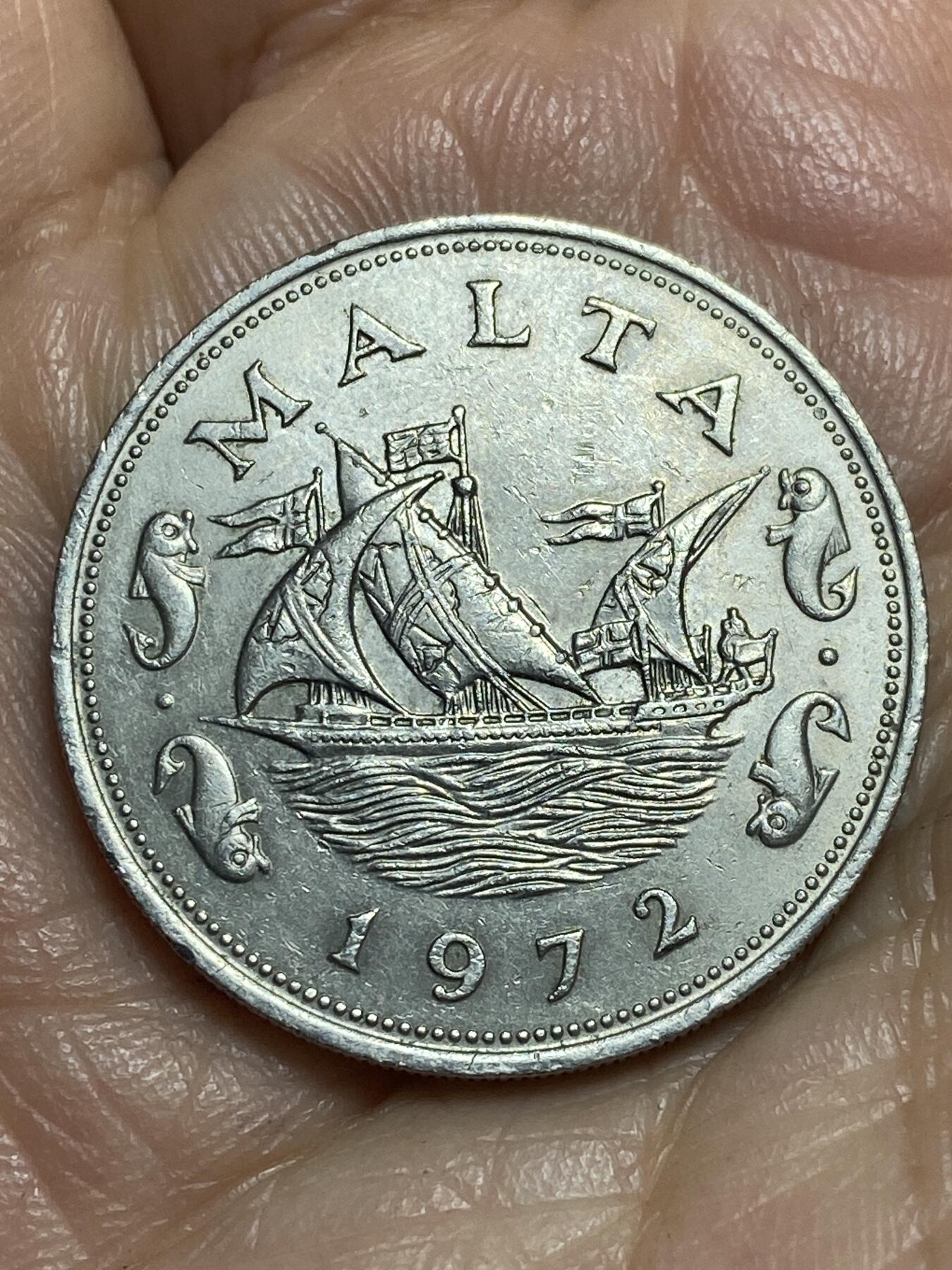 2026年第十三场(总第一百八十二场）外国好品散币场(免佣金) 马耳他🇲🇹1972年10分(首套流通硬币，首发年)