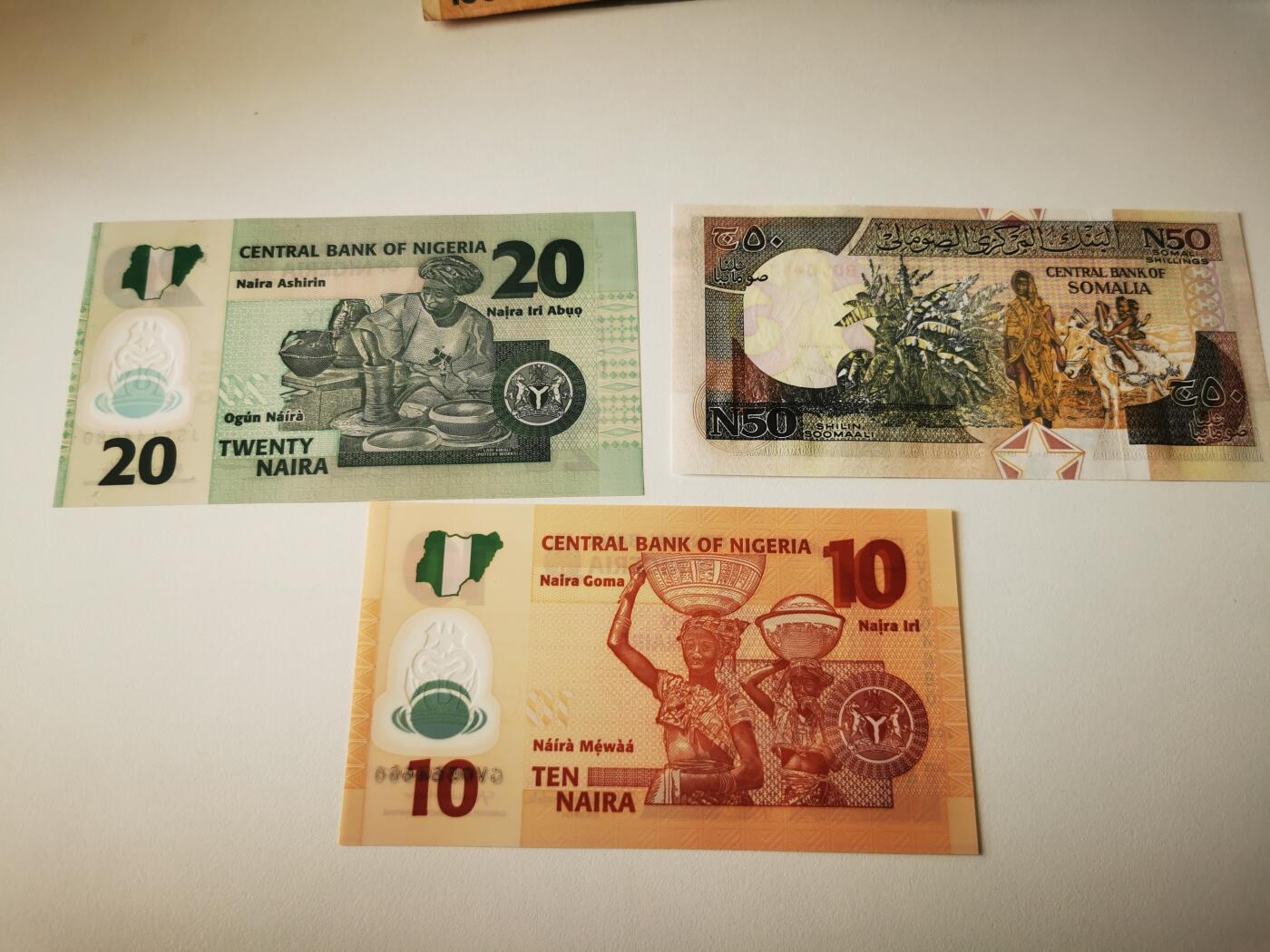 零零发流通品外国纸币拍卖 无佣金 全新