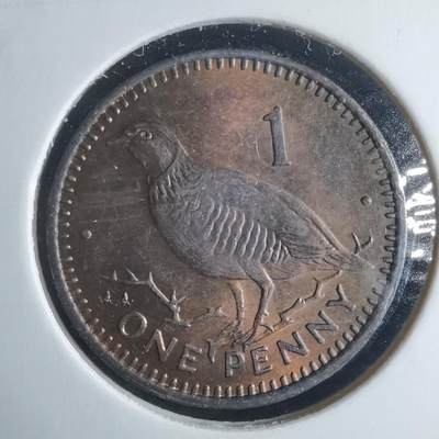 沼泽如烟--第970场 - 直布罗陀1994年1便士