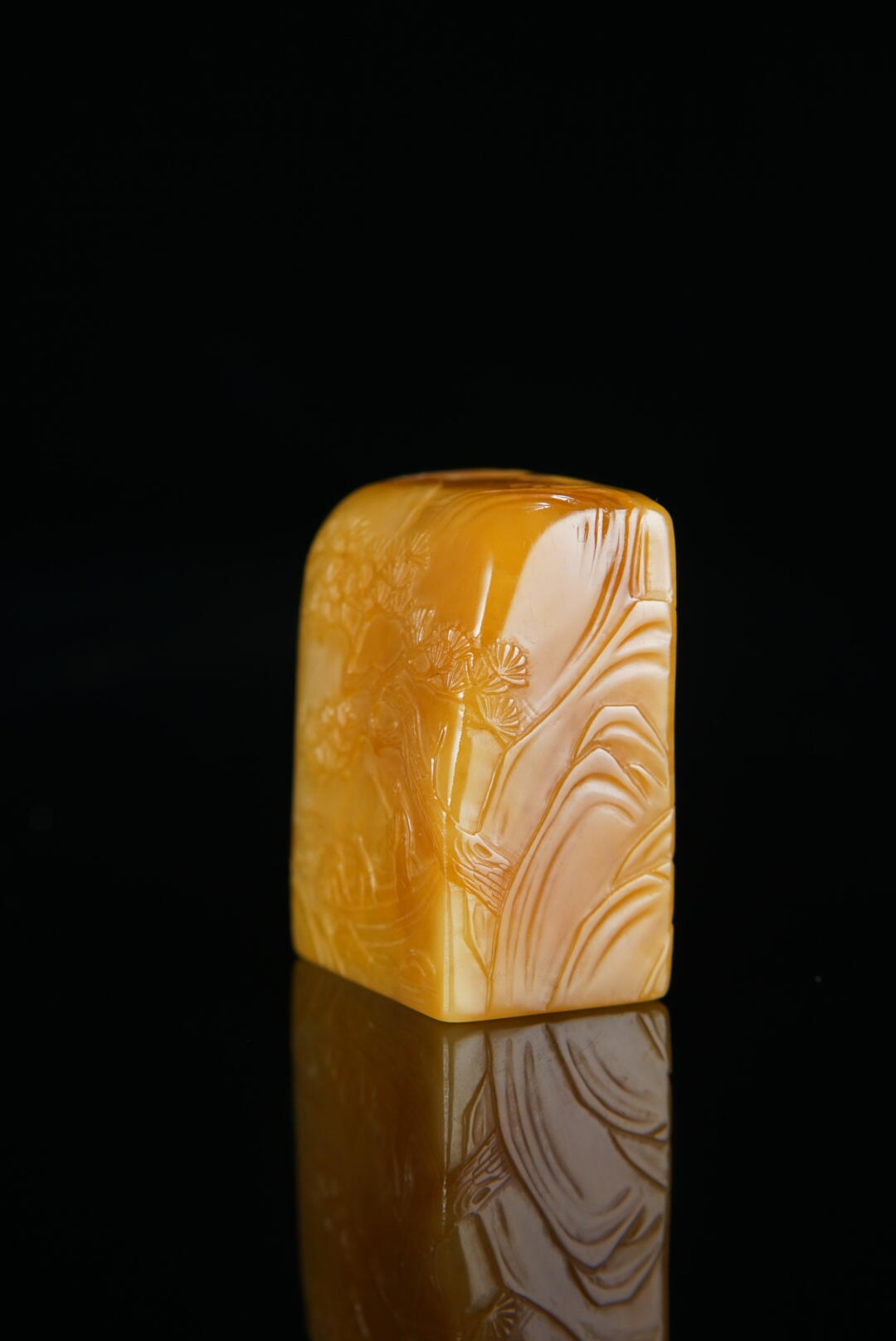 方寸藏珍·寿山田黄印章专场（一） 寿山田黄石《泛舟》印章