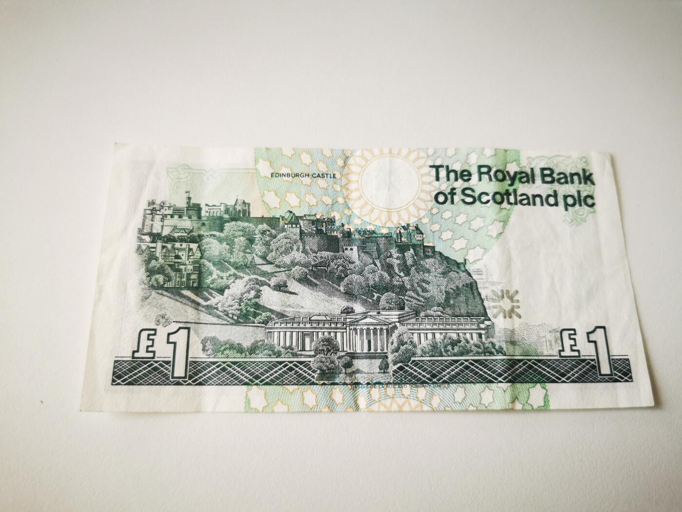 零零发流通品外国纸币拍卖 无佣金 苏格兰