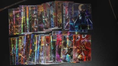 玉楼春卡牌第一期 - 纱布闪  新绣 优绣水浒 63张  前几弹全 具体是几弹忘了 后续没跟 