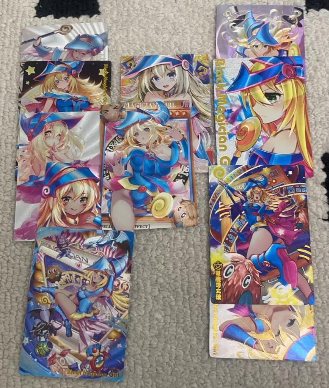 春节前倒数第三场！！龙虎卡牌-七三场（满200元包邮，无佣金，每周六结拍，欢迎送拍） 粗闪11张不重复 奇点 黑魔女