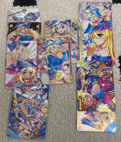 春节前倒数第三场！！龙虎卡牌-七三场（满200元包邮，无佣金，每周六结拍，欢迎送拍） - 粗闪11张不重复 奇点 黑魔女