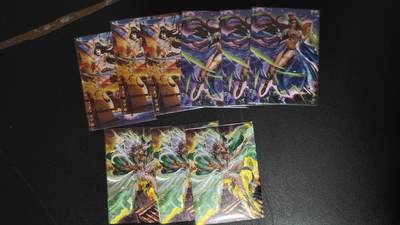 玉楼春卡牌第一期 - 粗闪 卡玩帕克 三国姬 第一弹 3宫 