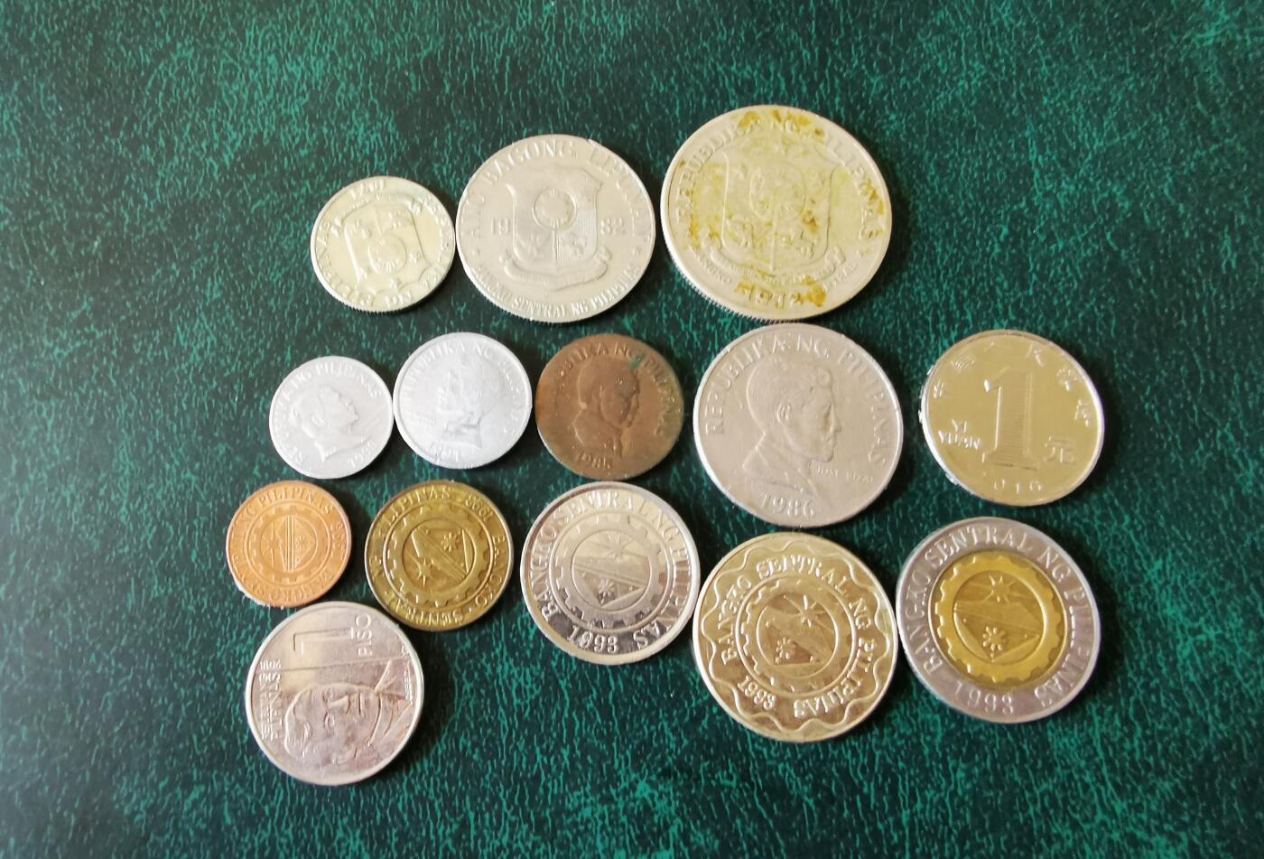 零零发外国硬币拍卖 无佣金 菲律宾一组