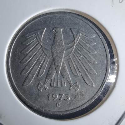 沼泽如烟--第970场 - 德国1975年5马克