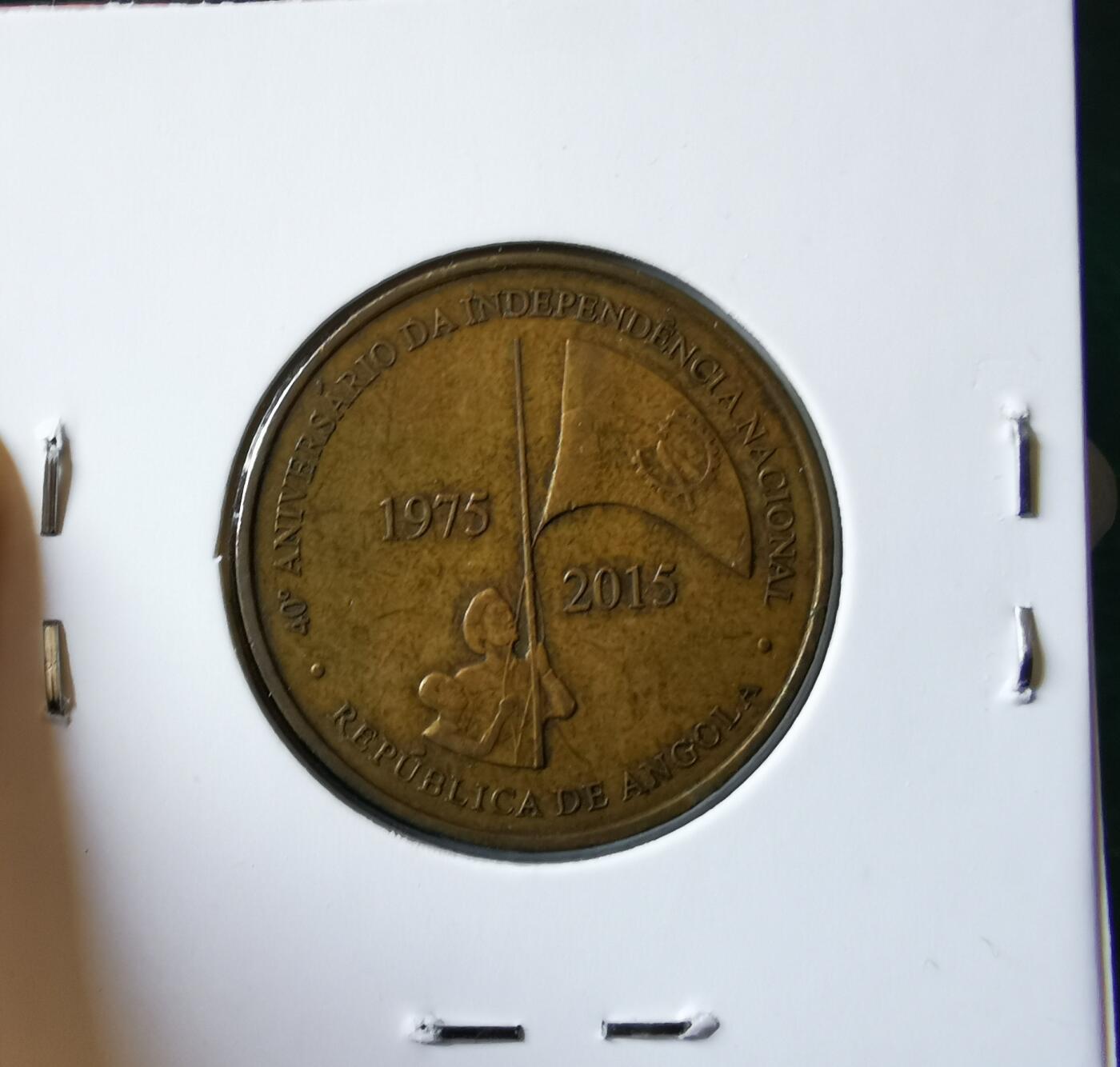 零零发外国硬币拍卖 无佣金 安哥拉100宽扎