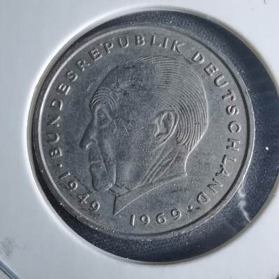 沼泽如烟--第970场 - 德国1973年2马克纪念币