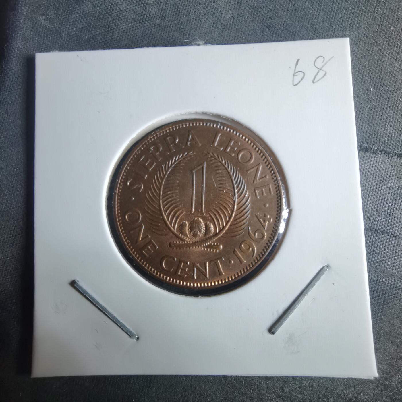 沼泽如烟--第970场 塞拉利昂1964年一分