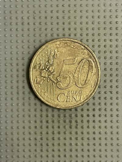 2026年第17场各国散币拍卖（总第167场） - 法国1999年50欧分