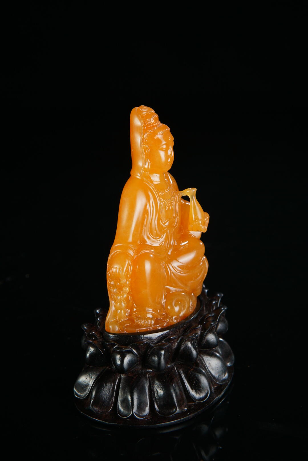 方寸藏珍·寿山田黄印章专场（一） 寿山田黄石《观音》摆件