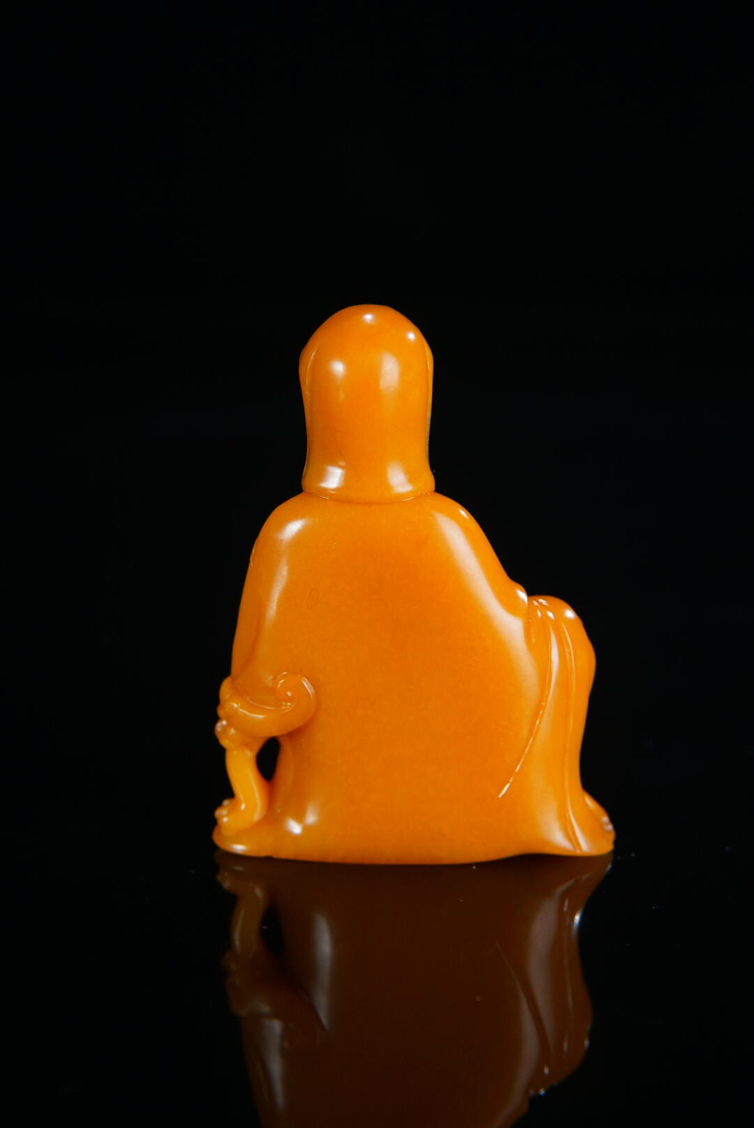 方寸藏珍·寿山田黄印章专场（一） 寿山田黄石《观音》摆件