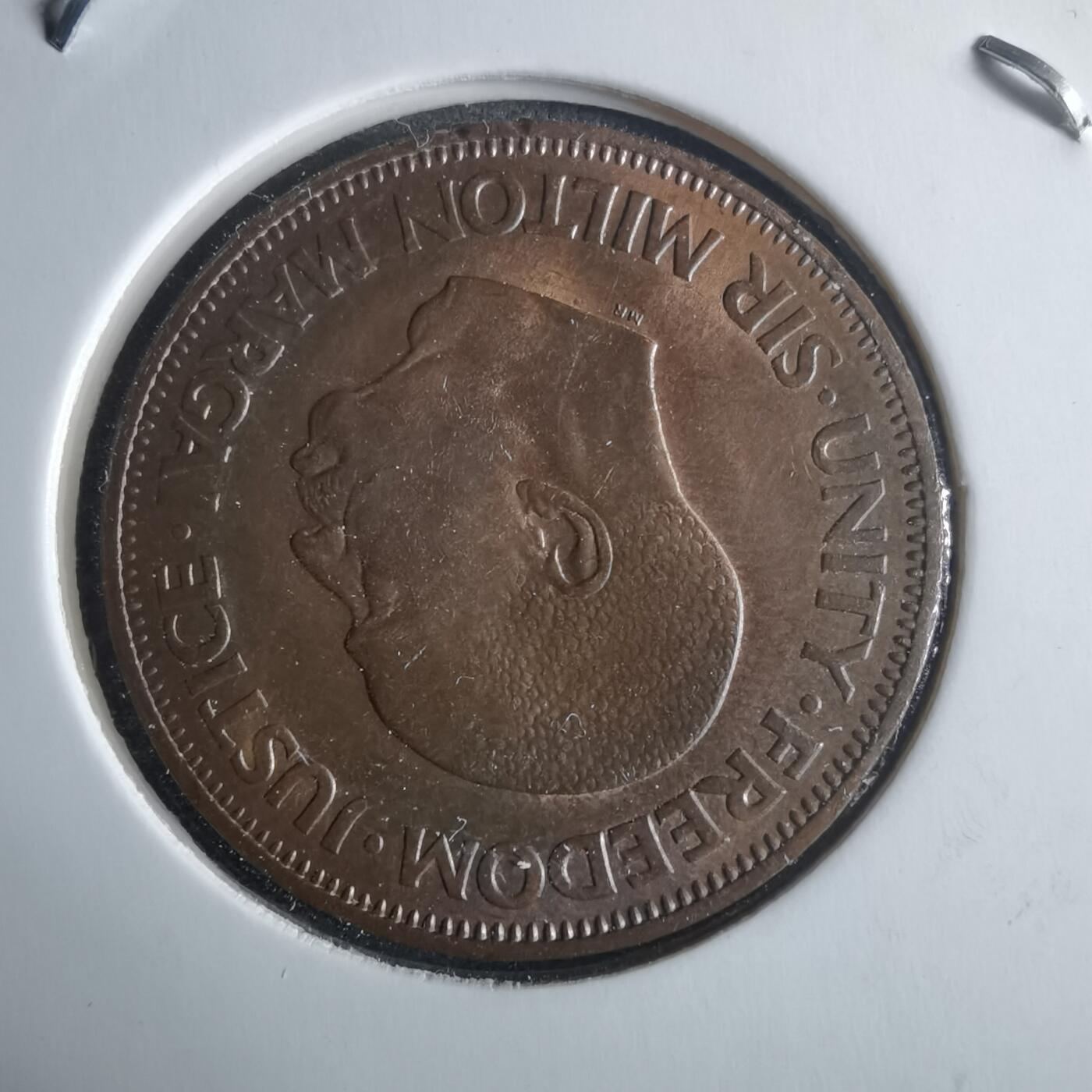 沼泽如烟--第970场 塞拉利昂1964年一分