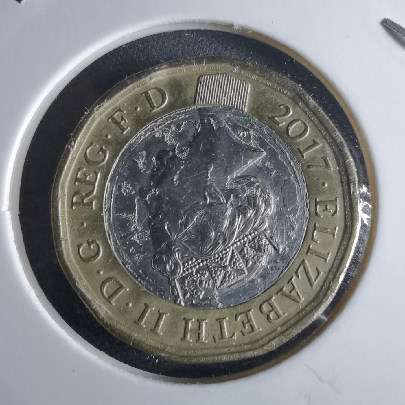 沼泽如烟--第970场 英国2017年1磅