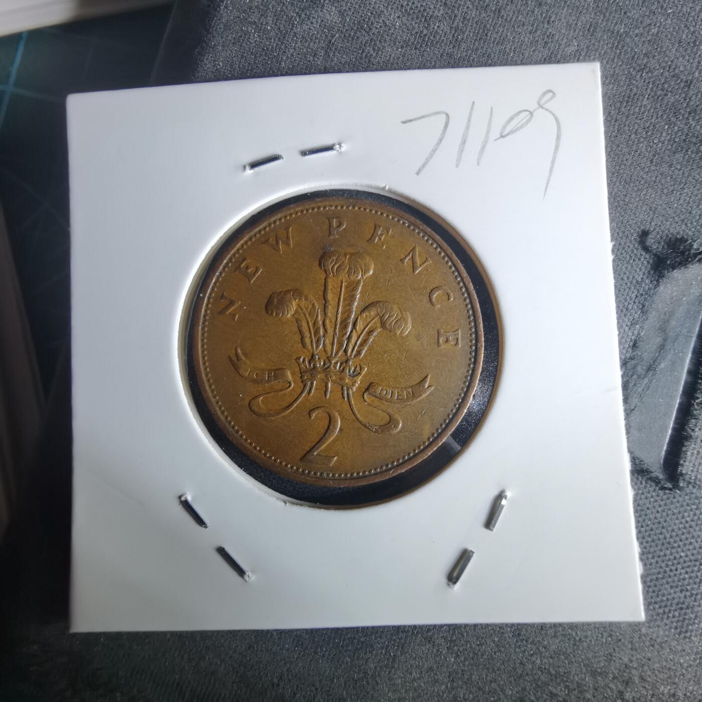 沼泽如烟--第971场 英国1971年2便士