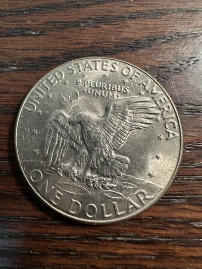 蒂克钱币- 第56场 外国散币免佣金限时拍 - 美国1974年艾森豪威尔1美元流通硬币