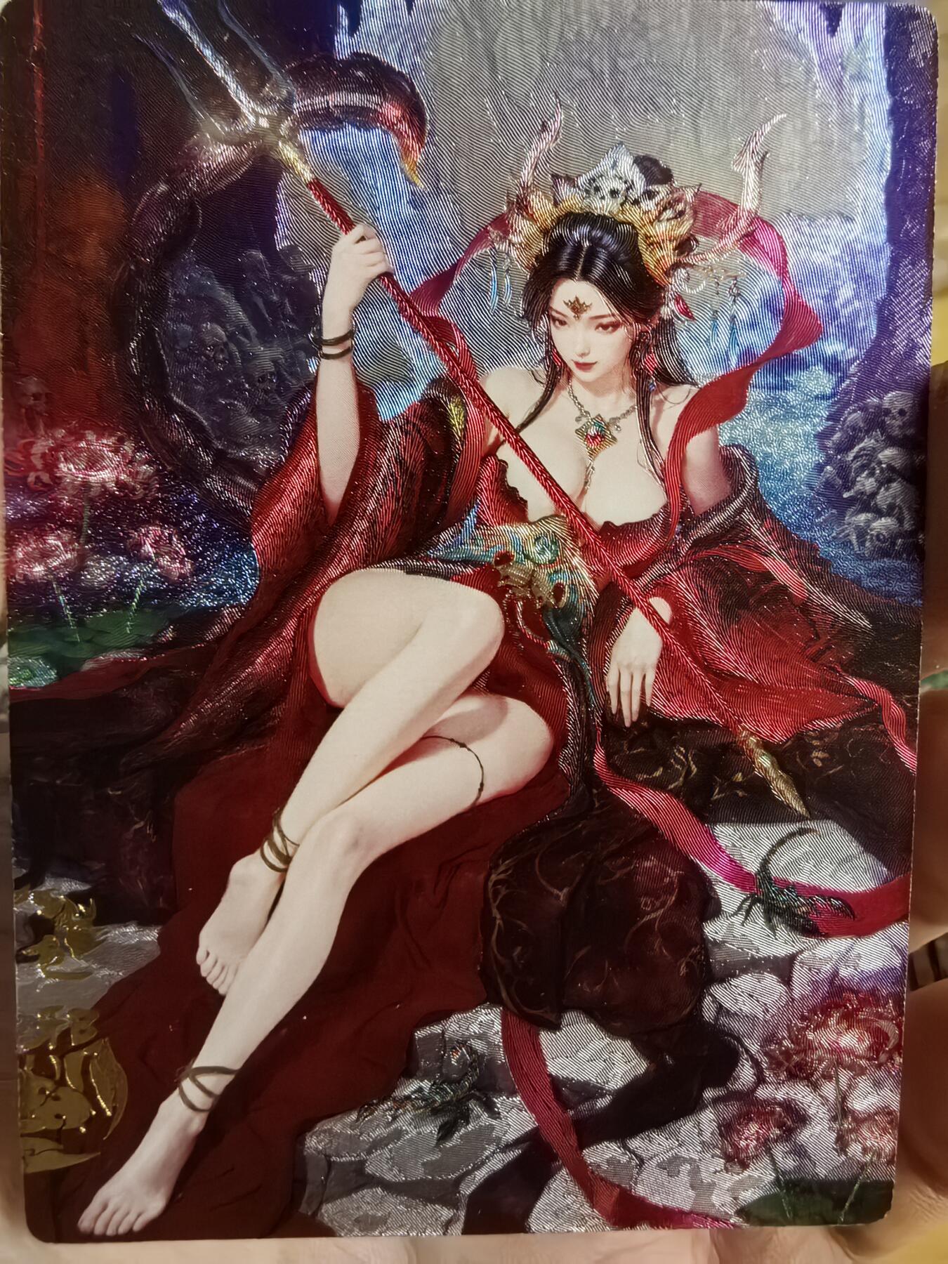 秋萤阁第43期 (1月23号周五晚上21点截拍，欢迎竞拍)  奇点最新一弹画师宗rich风月魔粗闪1张