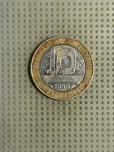 2026年第17场各国散币拍卖（总第167场） - 法国1989年10法郎