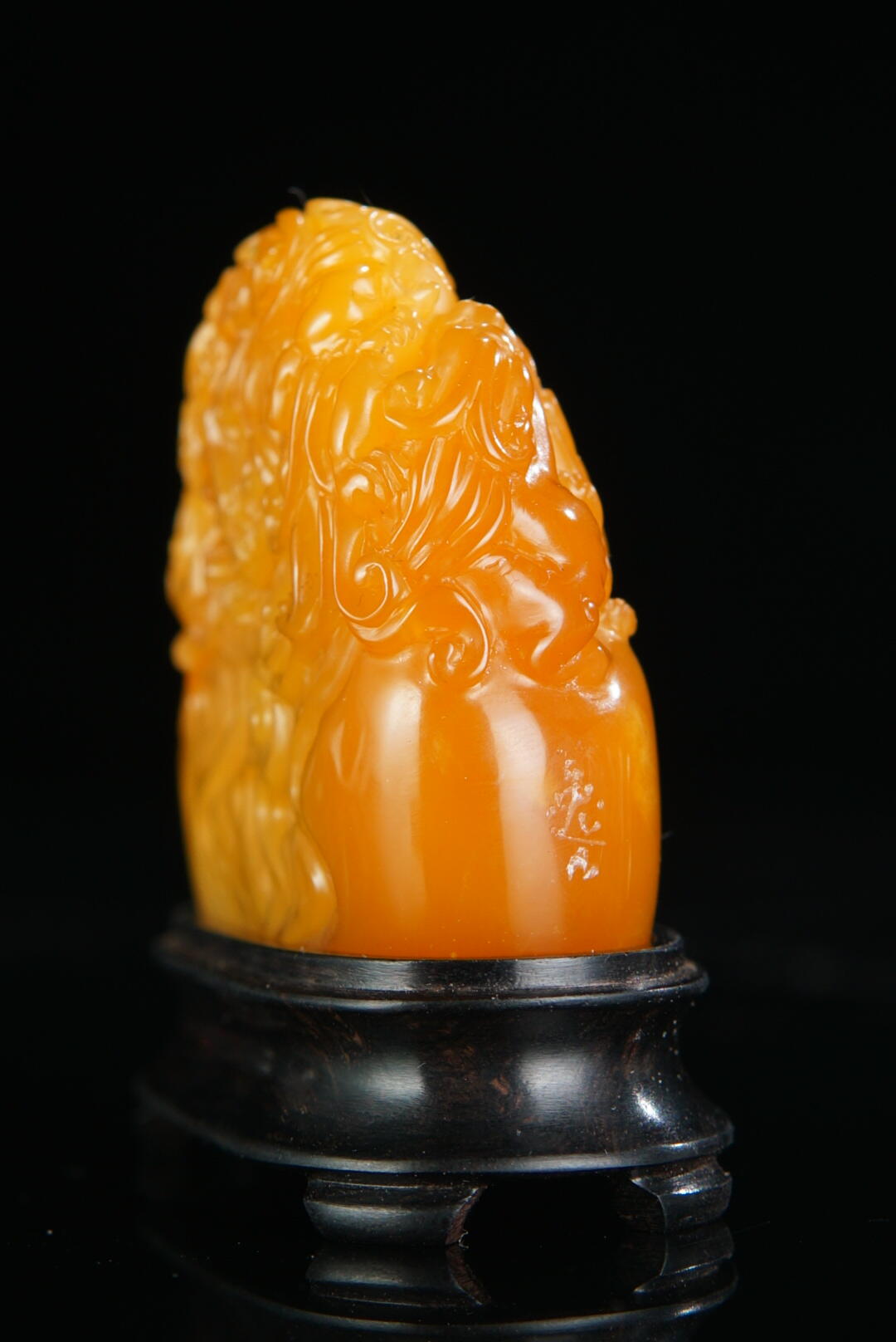 方寸藏珍·寿山田黄印章专场（一） 寿山田黄石《五螭献瑞》钮章