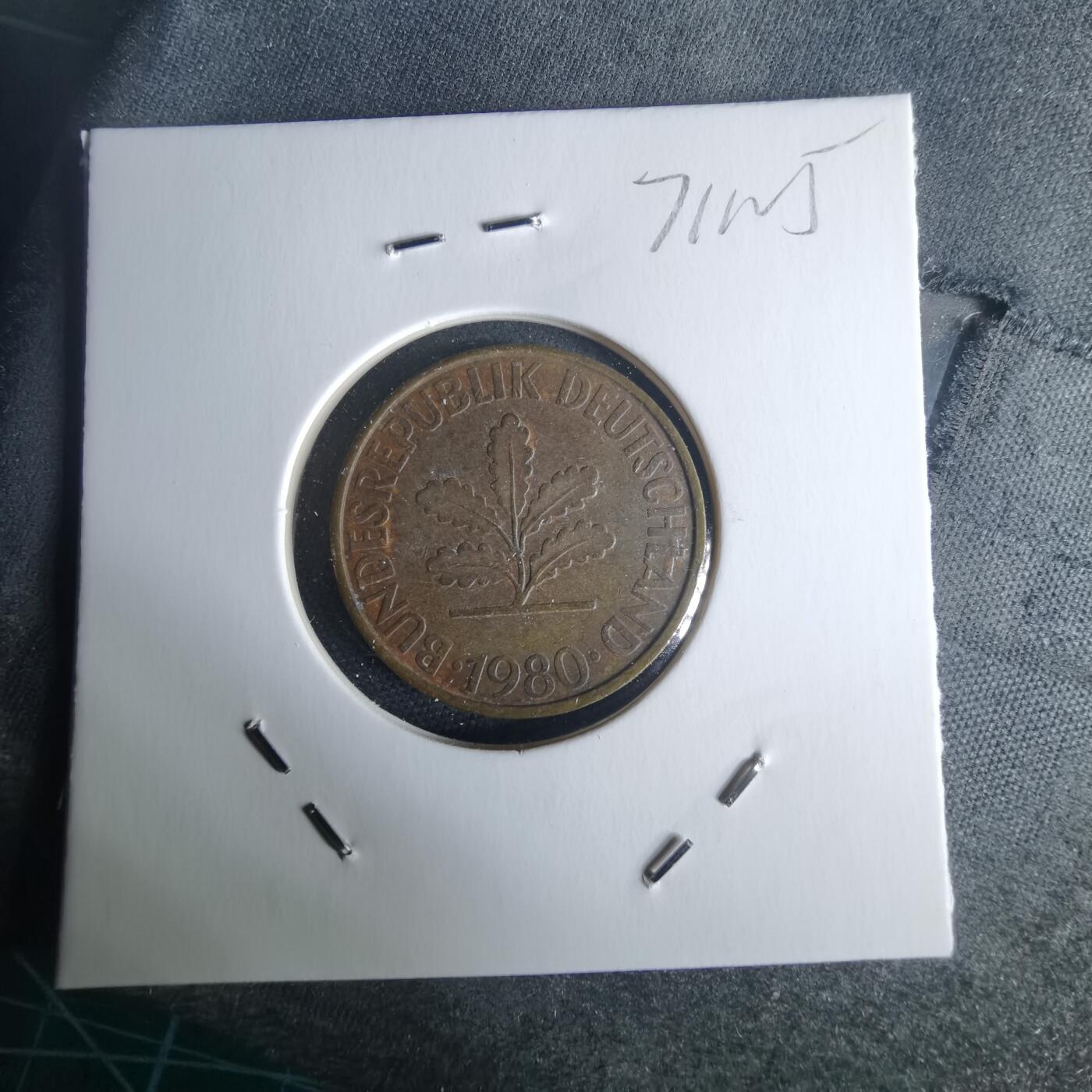 沼泽如烟--第971场 德国1980年10芬尼