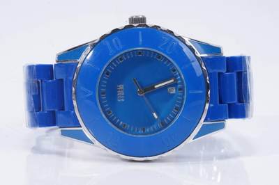 上海都达杂项专场五（全场包邮） - STORM牌 蓝色石英手表（正常能走）