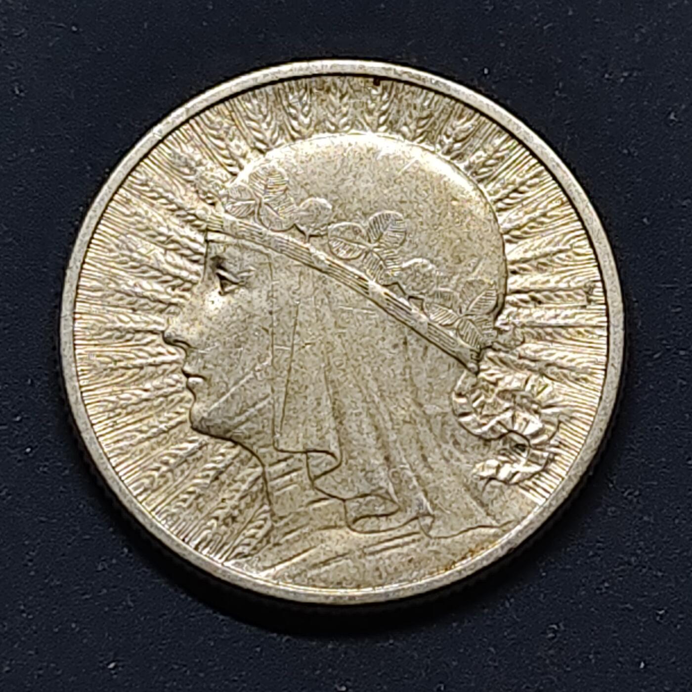 【全场包邮】纯粹捡漏拍496场-持续更新中 波兰1934年女神2兹洛提银币【22毫米4.4克75%】