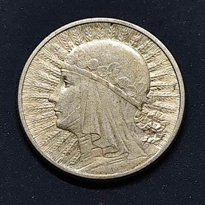 【全场包邮】纯粹捡漏拍496场-持续更新中 - 波兰1934年女神2兹洛提银币【22毫米4.4克75%】