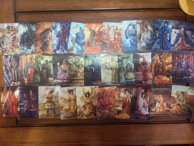 阳大大卡牌拍卖第95期（持续收拍品，周五晚上九点截拍，进群福利早知道） - 【粗闪套】焱卡文化 焱卡三国 黄子鉴 三国 粗闪套卡32张